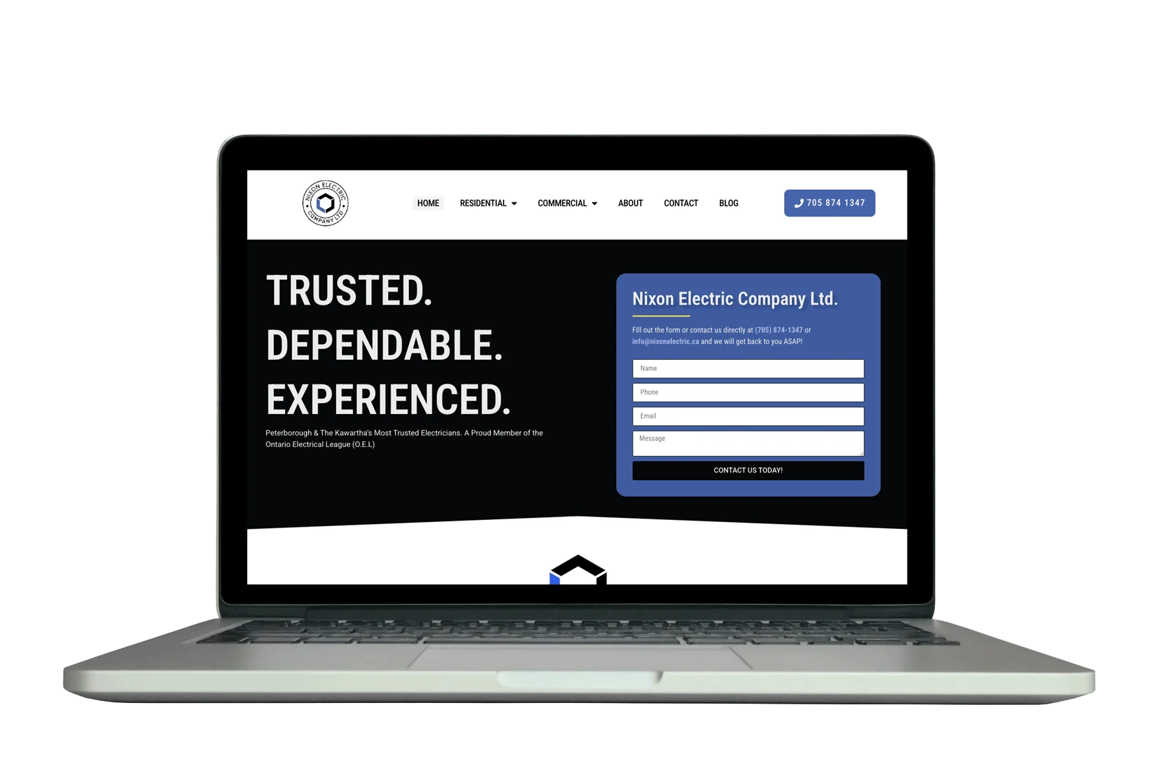company website
